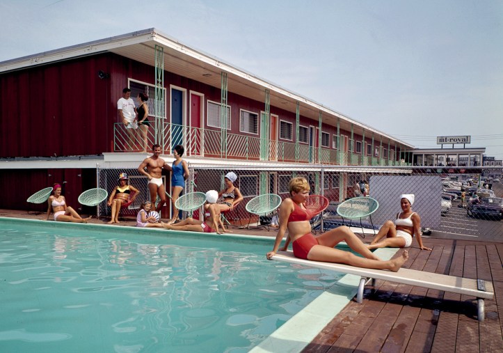 Swimming Pool At The Mt. Royal Motel